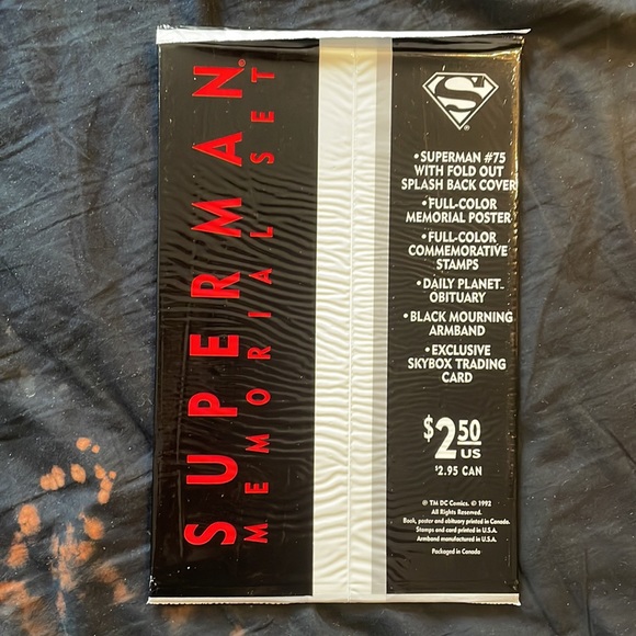 Superman #75 Black bagged edition - Picture 2 of 4